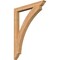 Ekena Millwork Thorton Traditional Smooth Bracket, Western Red Cedar, 3 1/2"W x 34"D x 46"H BKT04X34X46THR01SWR - alternate 1